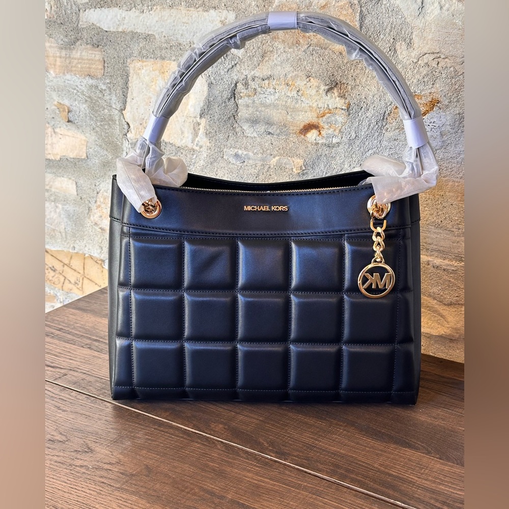 Michael Kors Black Quilted Women's Bag